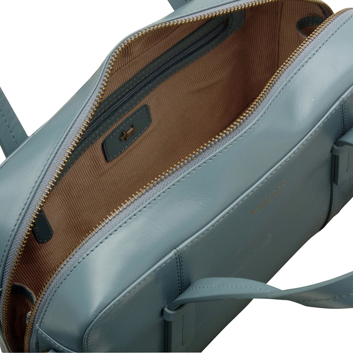 Malton Medium Grab Bag Peacock Interior